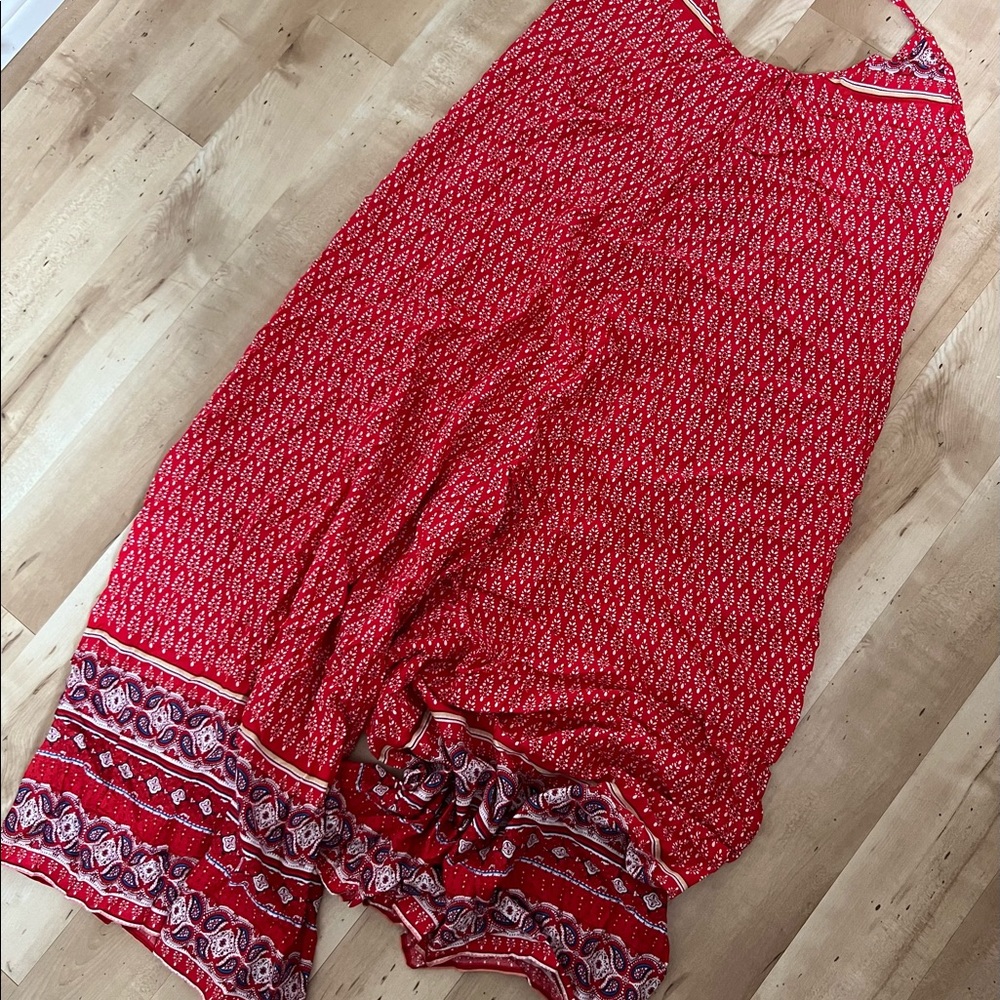 Southern Fried Chics red romper